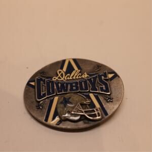 Vintage Dallas Cowboys Belt Buckle 1997 Siskiyou